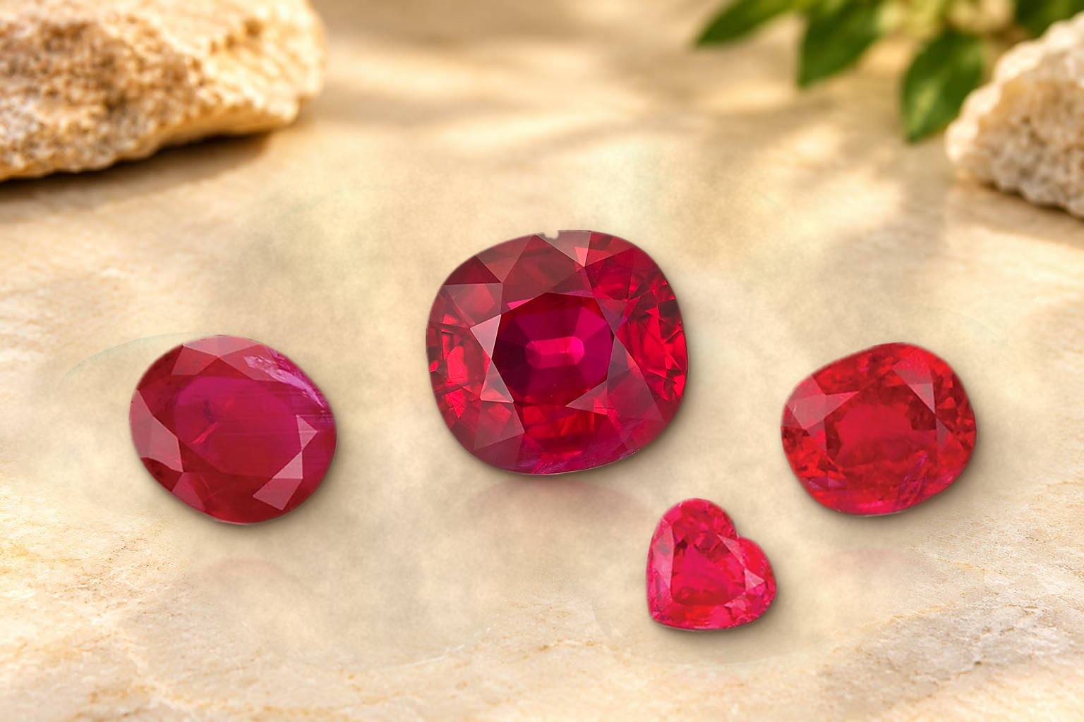 Natural Ruby Stone (Manik Stone)
