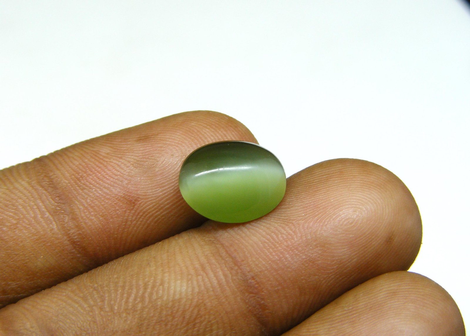 Natural Nephrite Jade Cat’s Eye
