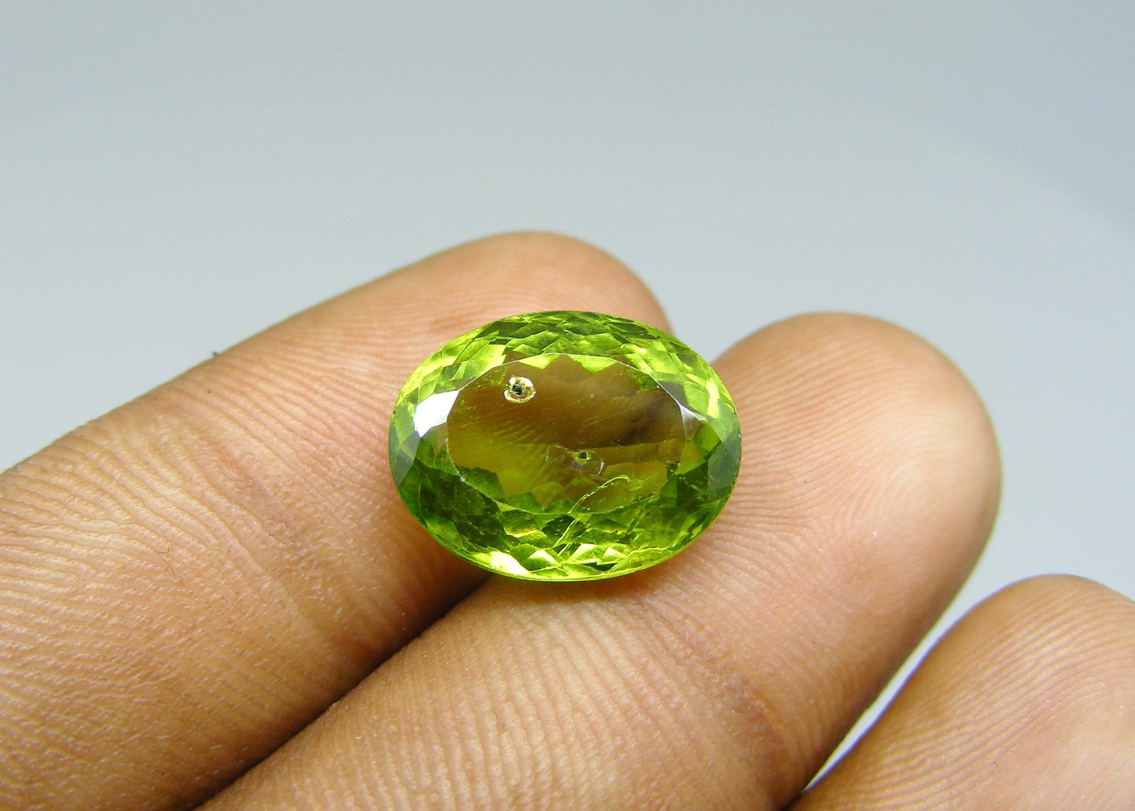 Natural Certified Peridot 8.57 Carat