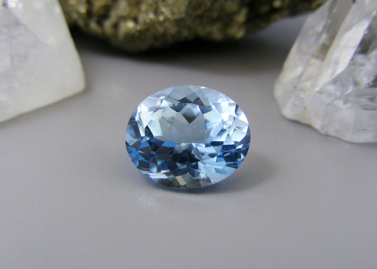 Natural Blue Topaz 6.55 Carat